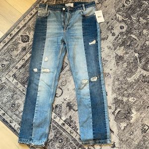 Free people straight leg jeans